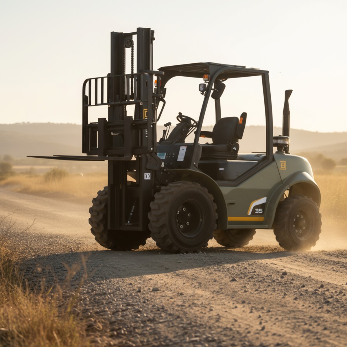 Shamrock Handling Concepts – Bundu G3 Series Rough Terrain Forklift Trucks Ensure High Productivity and Safety in Tough Conditions
