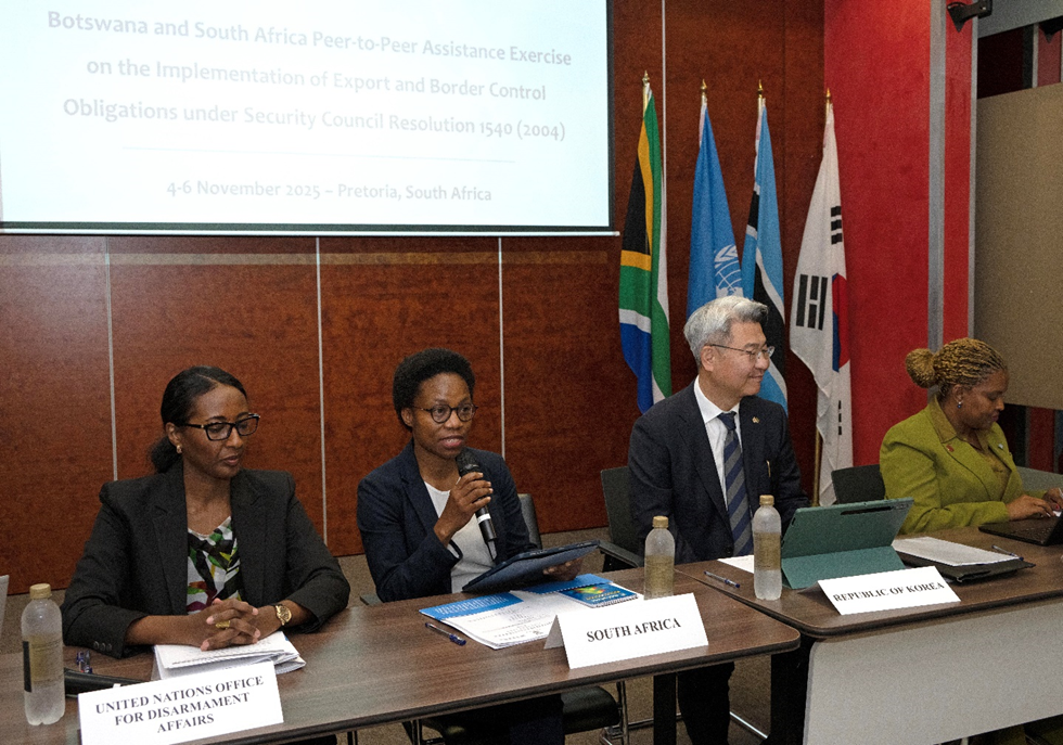 Botswana and South Africa Deepen Cooperation on Resolution 1540 Export and Border Controls through Peer-to-Peer Exercise