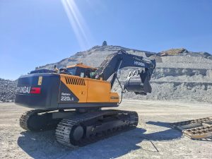HPE Africa’s Hyundai R220LS Excavators