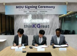 KGM Plans Ethiopia EV Assembly Plant to Supply East African Markets