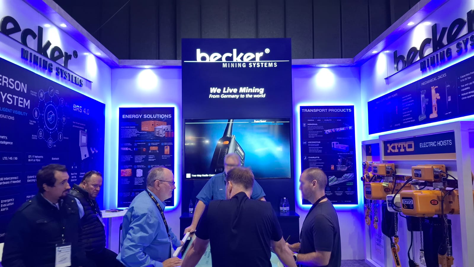 Mine Safety and Hoisting Technologies Led Becker’s Exhibition Success